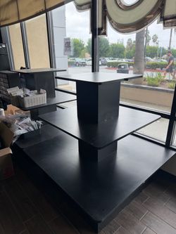 Store display gondola shelf