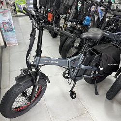 Heybike Mars 2.0 Electric Bicycle 1,000Watts 28MPH! Finance For $50 Down Payment!!