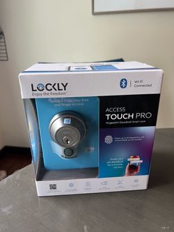 Lockly fingerprint deadbolt
