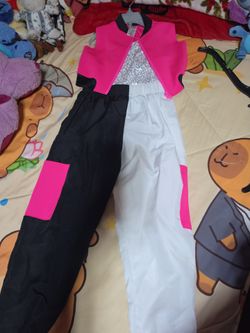 Hip hop dancer costume for girls