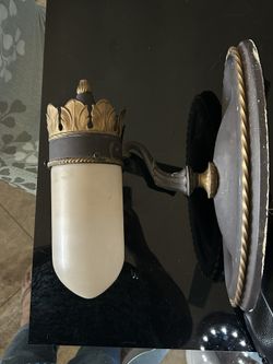 1920s Gothic Bullet Wall Sconce