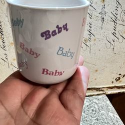 Russ vintage porcelain baby mug