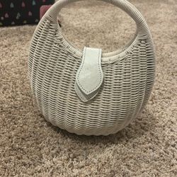 Cute White Hand Bag