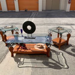 Coffee Table And Sides Table $99 For All…🎁🎈🎁🍀 Living Room Furniture, Office Furniture