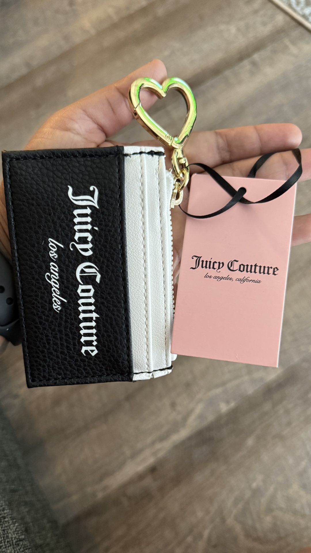 Juicy Couture Card Keychain Wallet