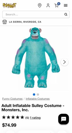 Adult Inflatable Sulley Costume – Monsters, Inc.