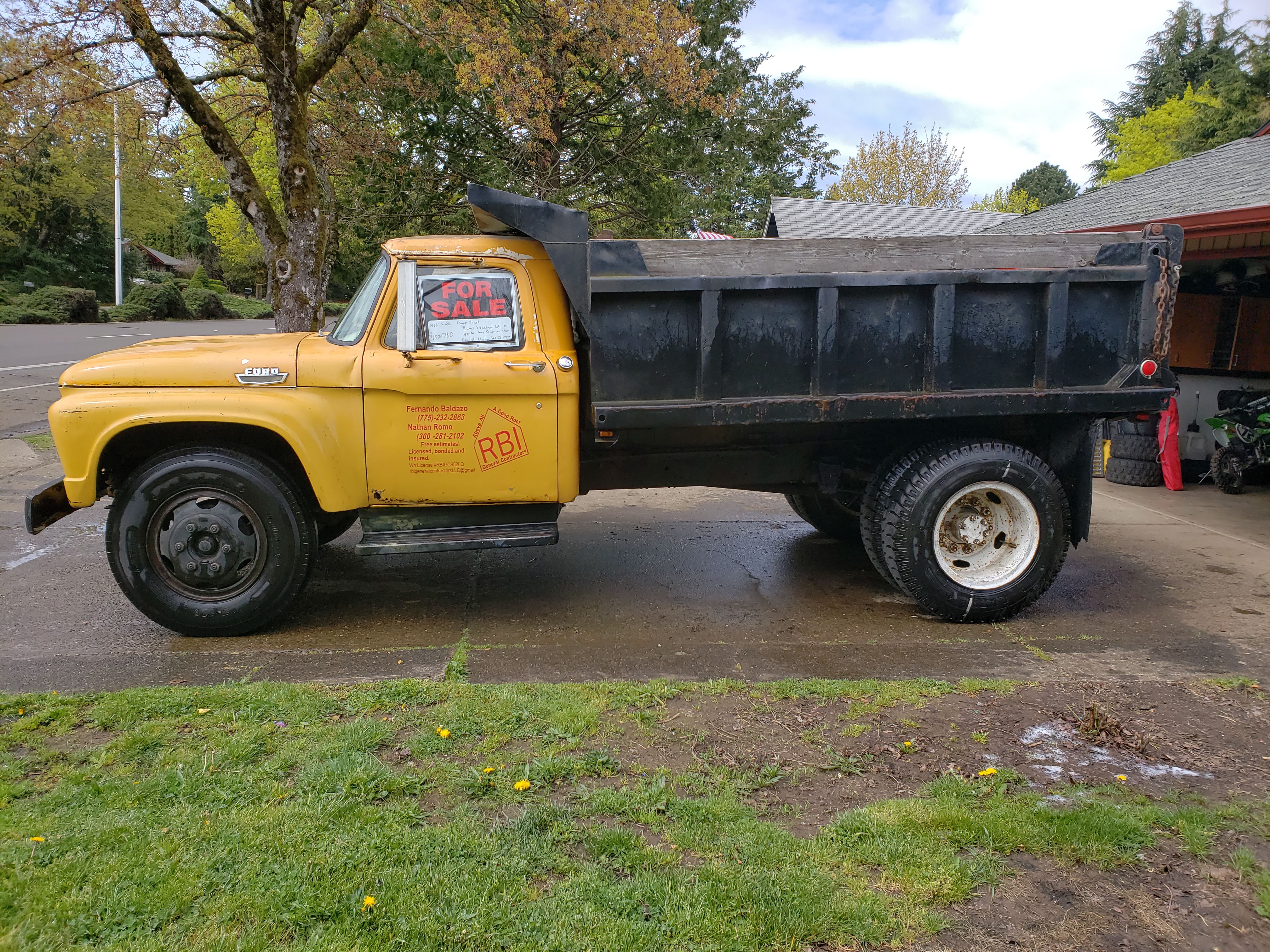 1966 Ford F600 Dump Truck For Sale In Vancouver Wa Offerup