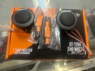 Concept CT-T200 1" Car Tweeters 240W Pair