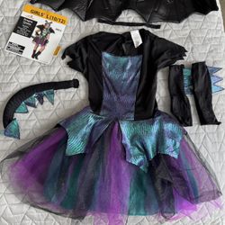 Girl Dragon queen Costume 10-12 y.o.