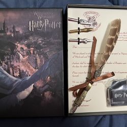 Wizarding World Of Harry Potter Quill Pen & Ink Set