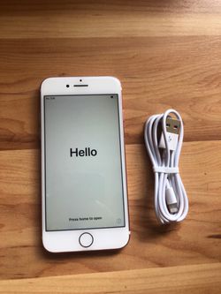 iPhone 7 Unlocked Rose Gold Apple Smartphone Like New