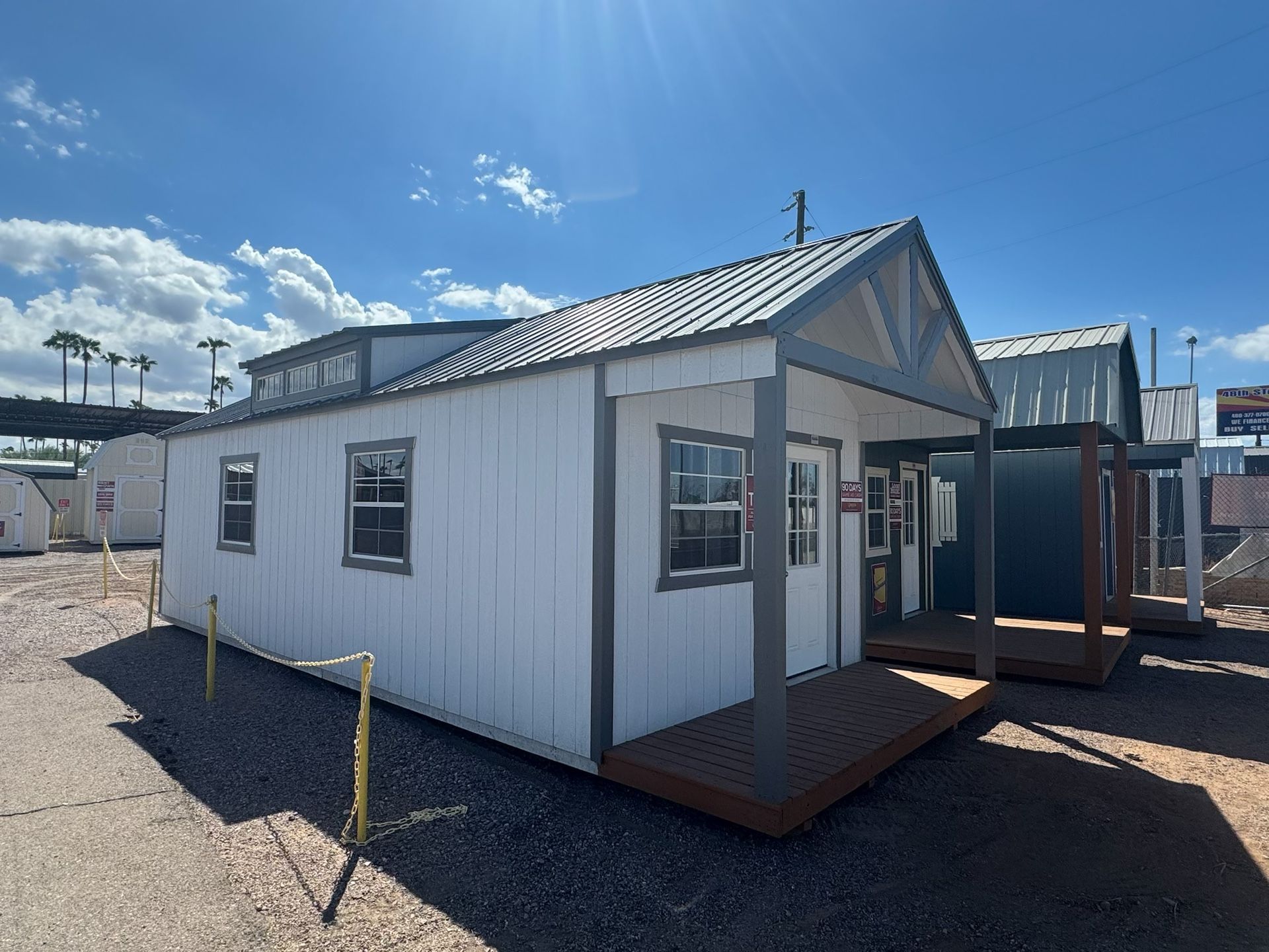 12x32 Cabin – Tiny Home She Shed Office or Studio