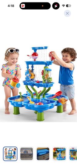 Kids Water Table Fountain Play Set