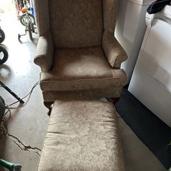 Sofa chair With Ottoman