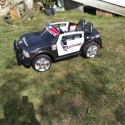 Electric Police Car