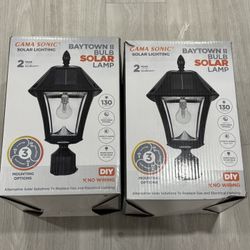 Gama Sonic Baytown II Bulb Solar Lamp