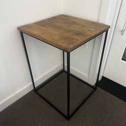 Wood Side Table