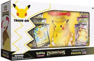Pokemon Celebrations Premium Figure Collection Pikachu VMAX Celebrations