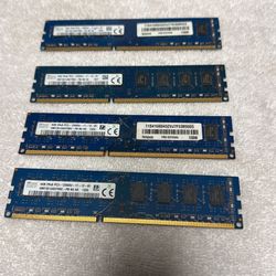 16gb SK Hynix PC3/ddr3 4GB 12800U