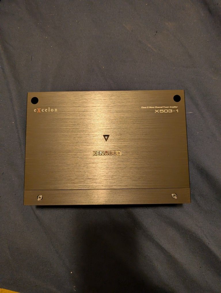 Kenwood Excelon Amplifier