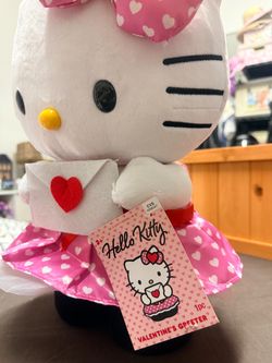 Hello Kitty Valentine's Greeter Plush
