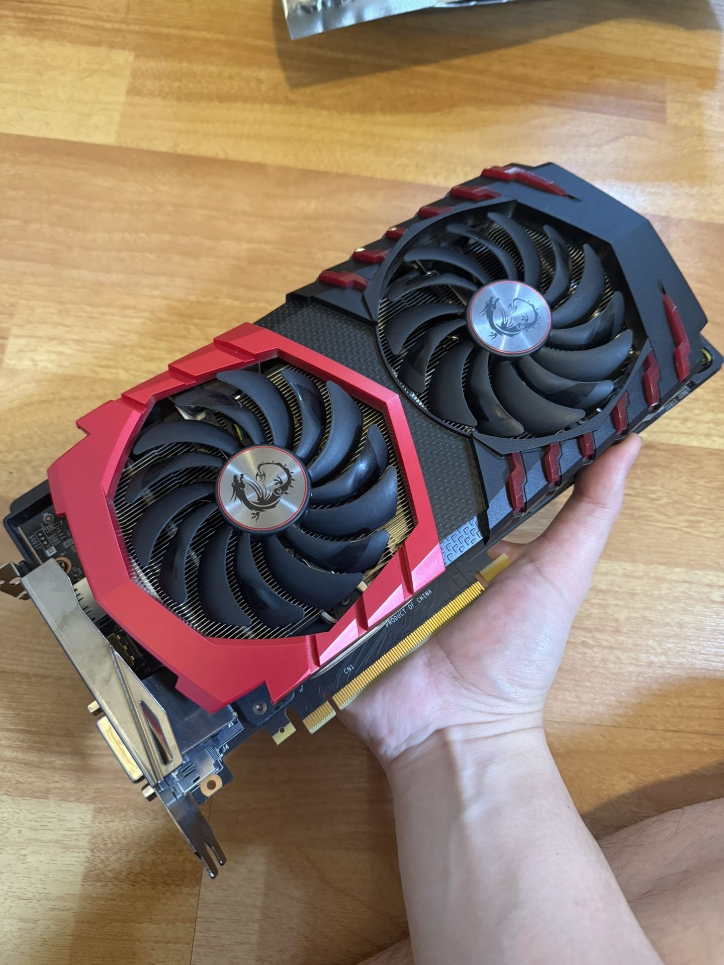 MSI GTX 1060 Gaming x 6GB