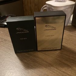 NEW Jaguar For Men & Jaguar Classic Gold Men's Colognes