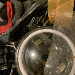 Jeep LED Headlamp Approved  7 Inch” LED Halo