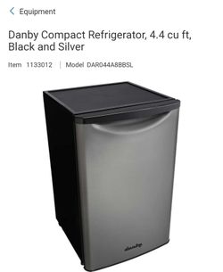 New mini fridge Danby 4.4 Cu. Ft.