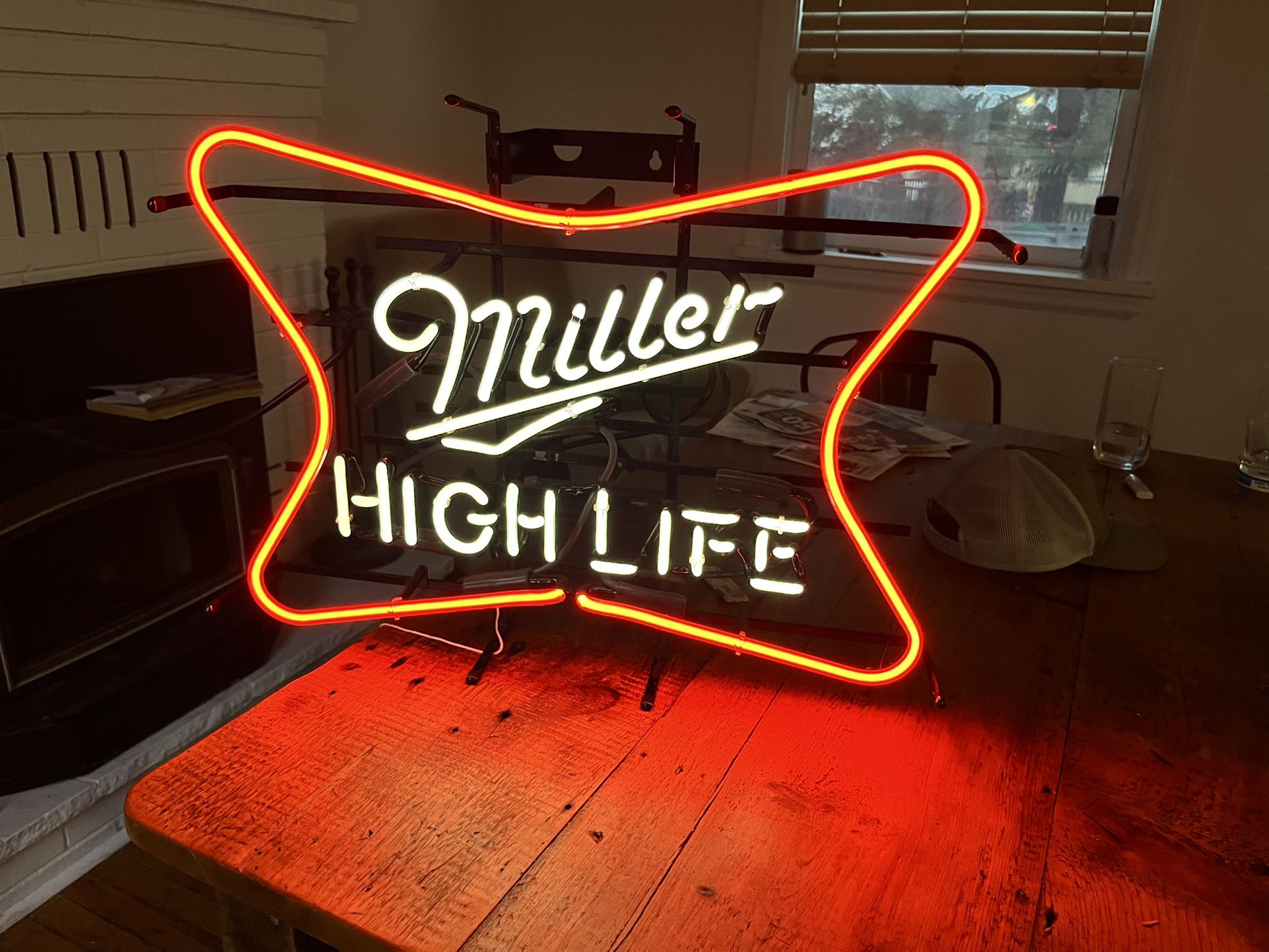 Neon Miller High Life Sign 