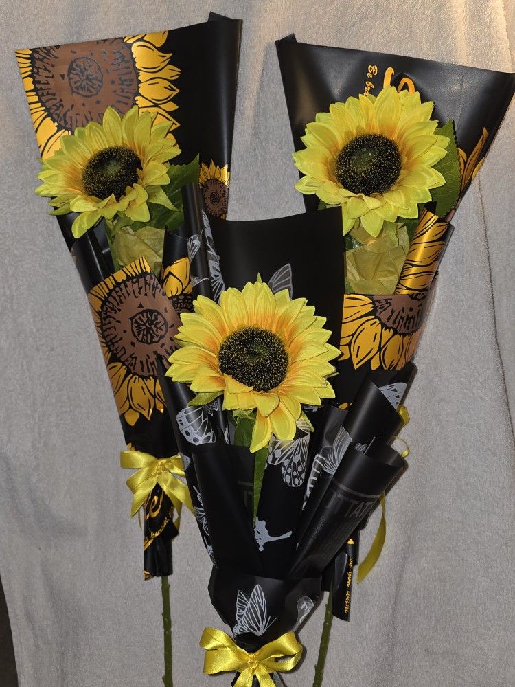 Artificial Sunflower Bouquets 🌻