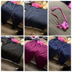 Woman scrubs