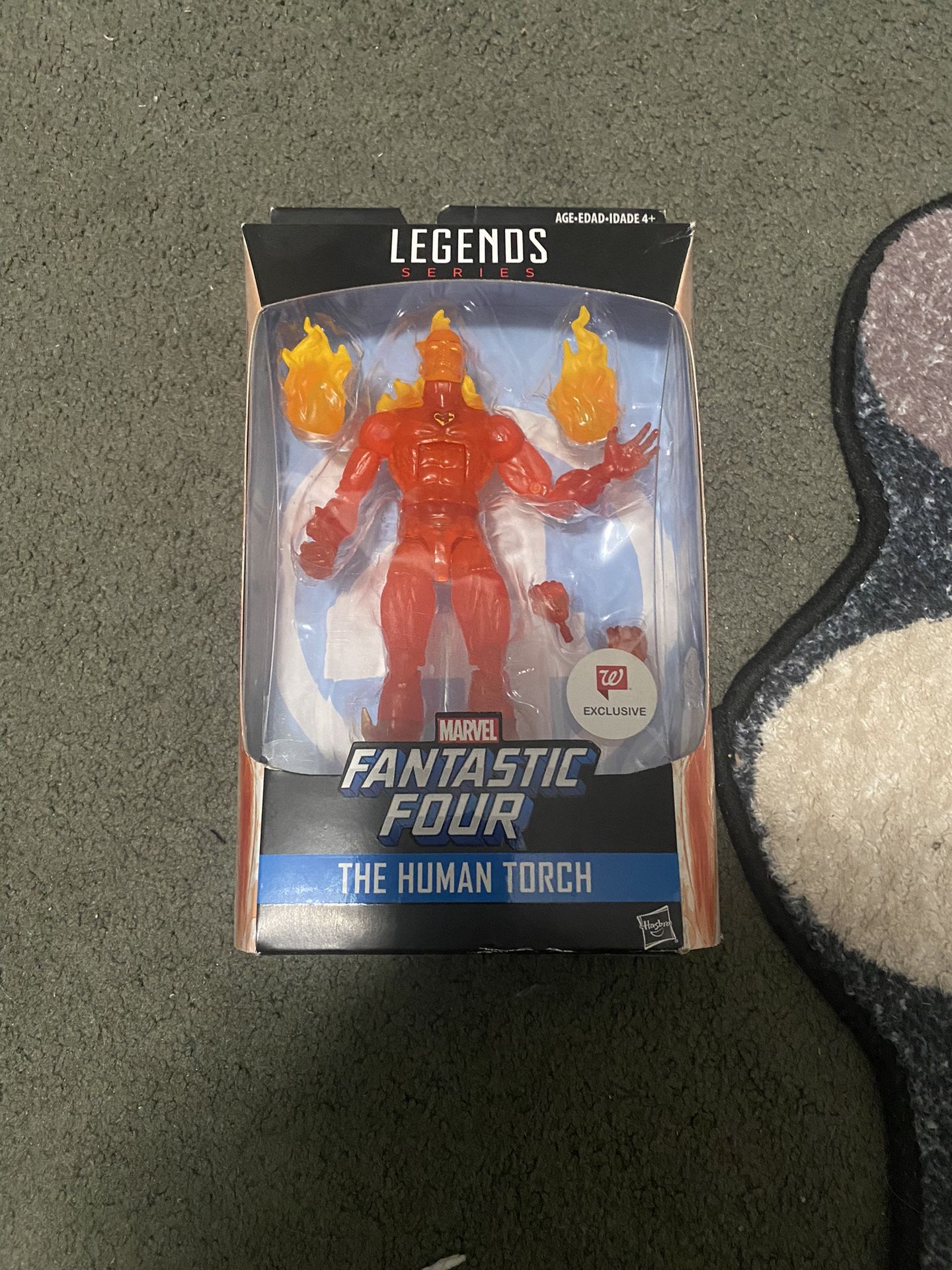 Walgreens Human Torch Marvel Legends