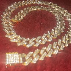 Moissanite GP Chain 