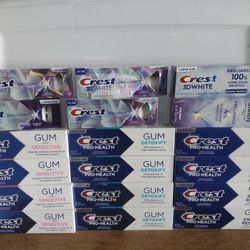 Crest Pro Health Toothpaste 4.8 ...4.6 oz.