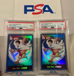 2026 Dodgers X One Piece Night DON!! PSA 9