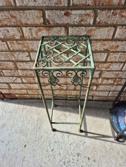Plant Stand  H 23"1/2, W 8" x 8"