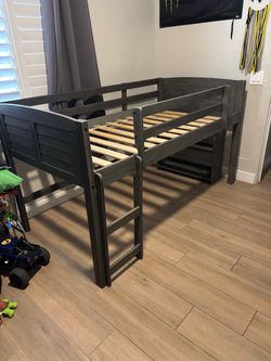 Twin loft bed