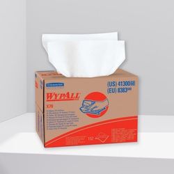 WypAll X70 Wiper Cloths Reusable White Kimberly Clark 41300