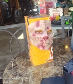 Scary mask for Halloween $3