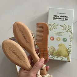 KeaBabies Hair Brush Set