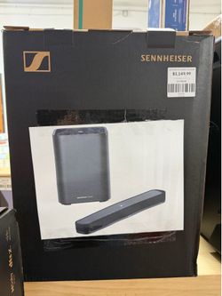 Sennheiser AMBEO 7.1.4 Ch Soundbar Plus and Wireless Subwoofer Bundle
