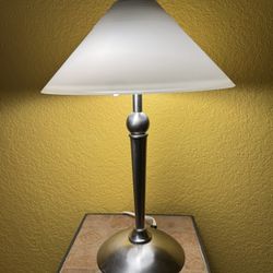 Brushed Nickel Table Lamp