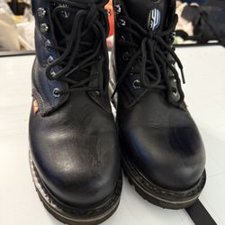 Work Steel Toe Boots 