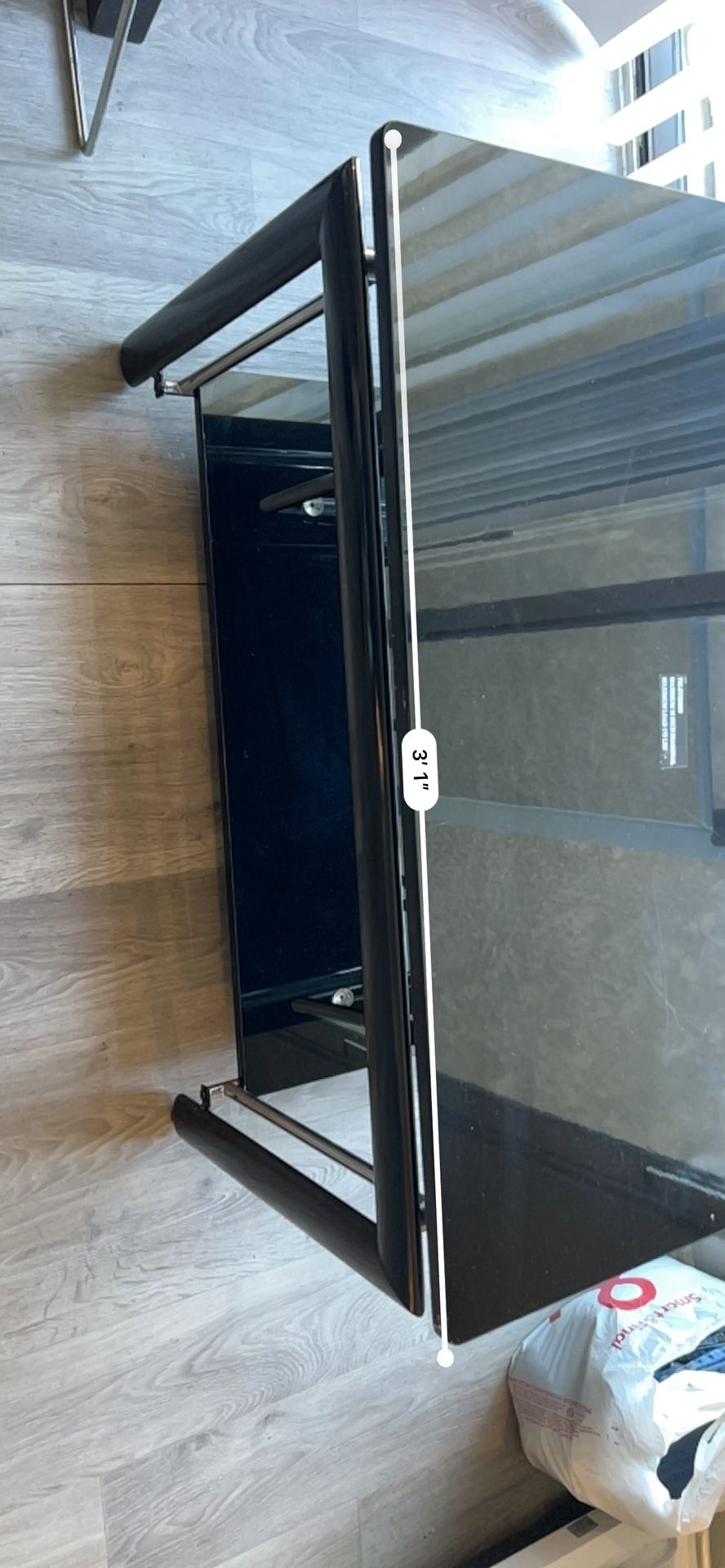 Black TV Table/ Stand