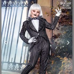Girl's Disney Jack Skellington Costume