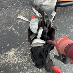 Dimplex Golf Clubs And Flightcase