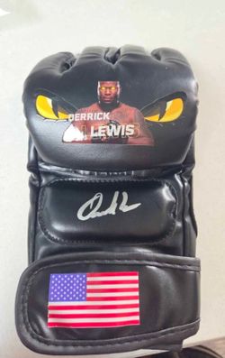 Derrick Lewis Beckett Certified Autograph