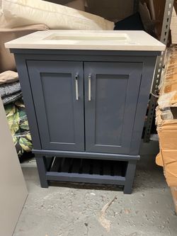 Tupelo 24” Blue Vanity Combo