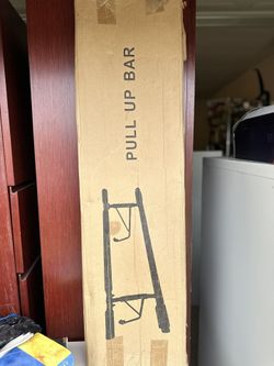 Pull Up Doorway Trainer /E-PLUS Ultimate 4 in 1 Raised Height Pull Up Doorway Trainer with Dips Bar and Power Ropes for A Total Body Home Workout